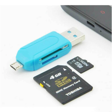  OTG dual -slot card reader mobile computer