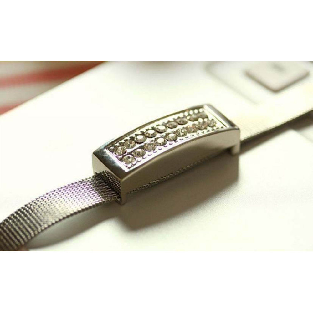 Diamond Bracelet Usb Flash Drive 16GB jewelry Silver + Gift Box