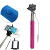 wired-selfie-stick-extendable-monopod-pink