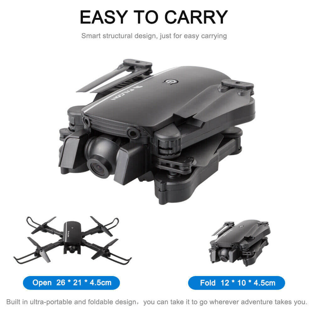 Falcon 1808 Drone WIFI FPV 4K HD Camera RC Quadcopter