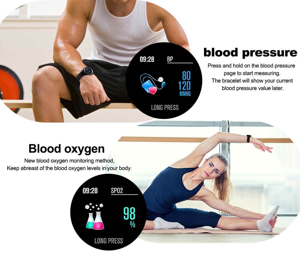 >CF58 Sport Smart Watch Heart Rate Fitness Tracker